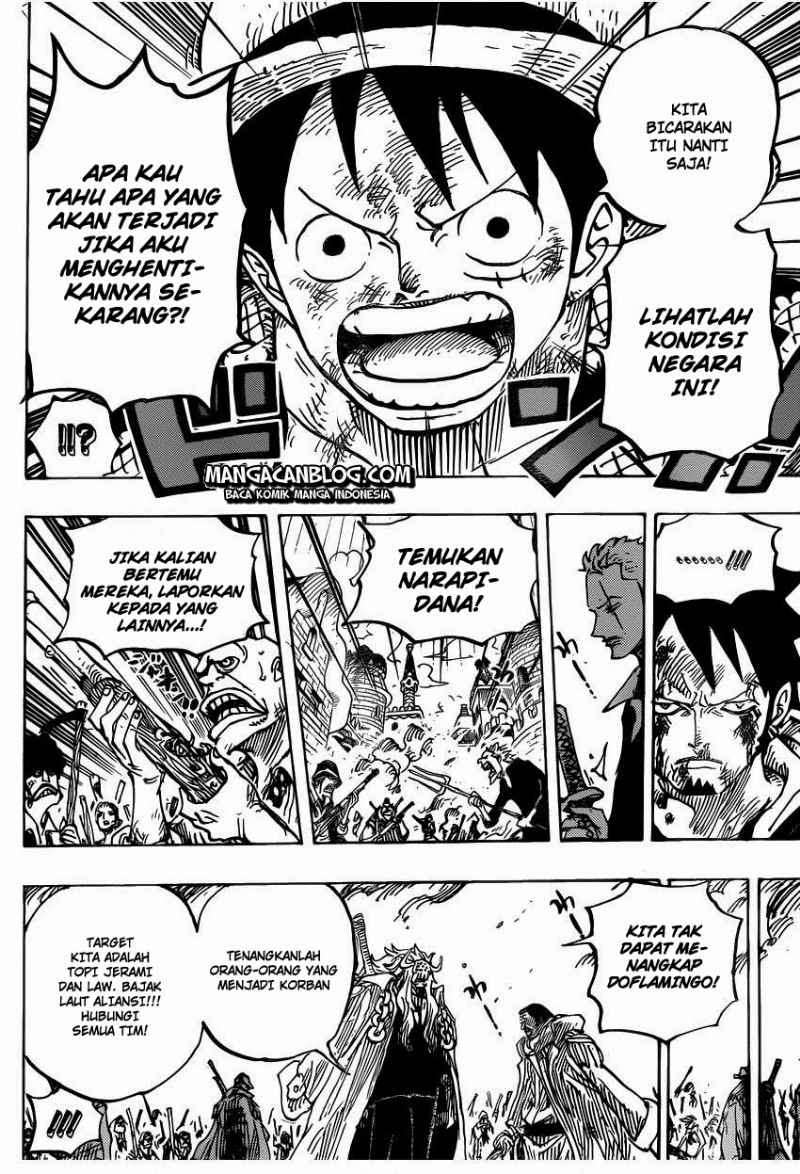 One Piece Chapter 746 Gambar 20