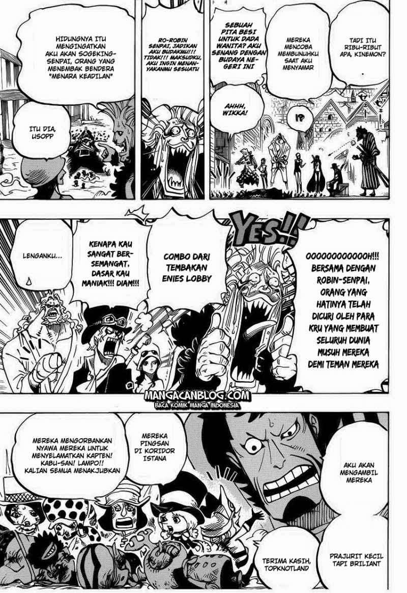One Piece Chapter 746 Gambar 8