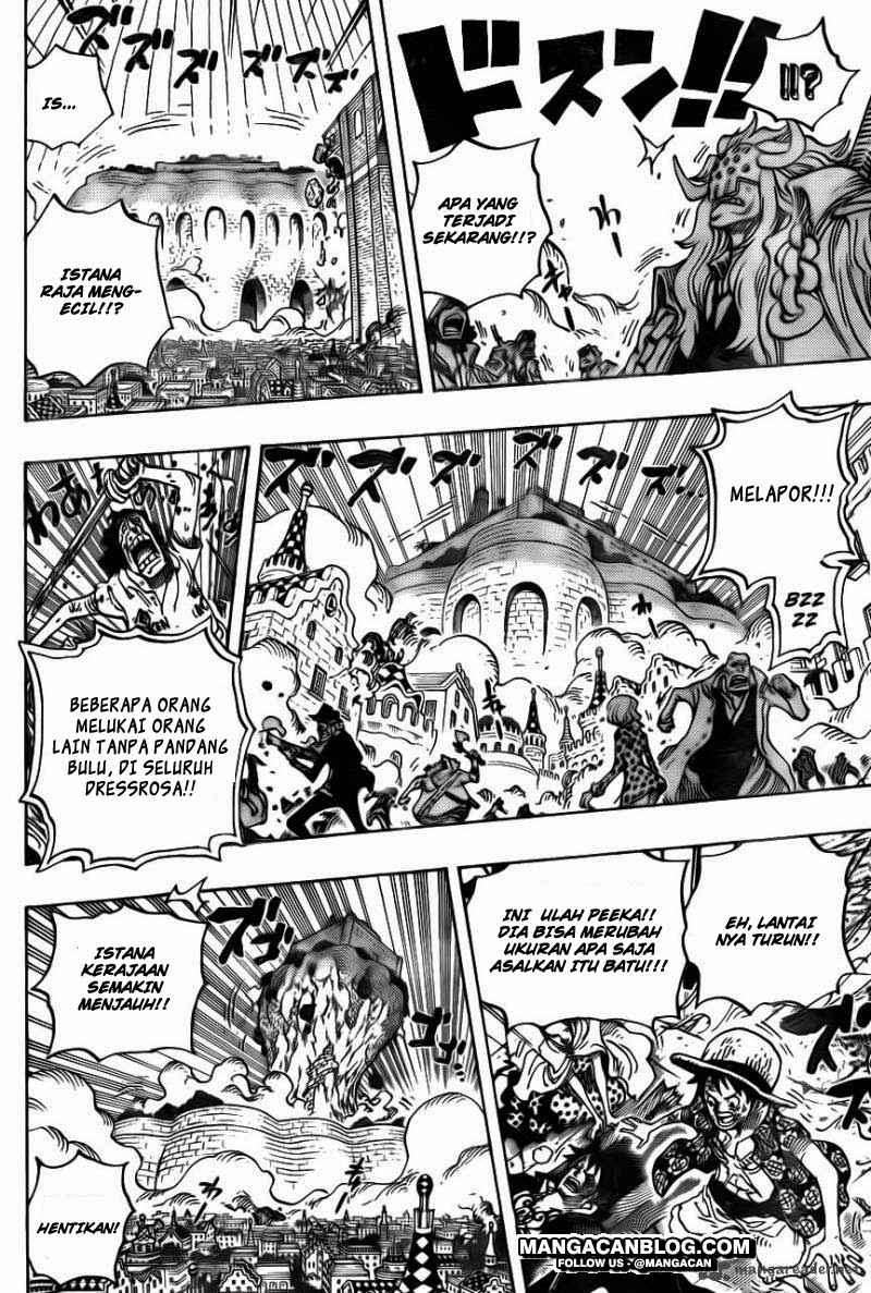One Piece Chapter 745 Gambar 16