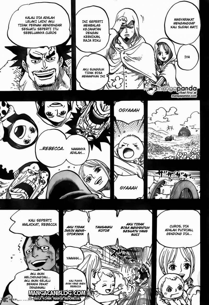 One Piece Chapter 742 Gambar 10