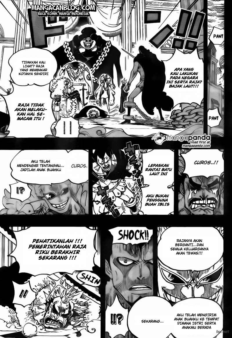 One Piece Chapter 742 Gambar 12