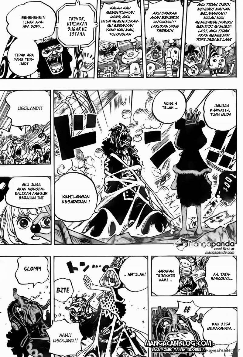 One Piece Chapter 742 Gambar 20