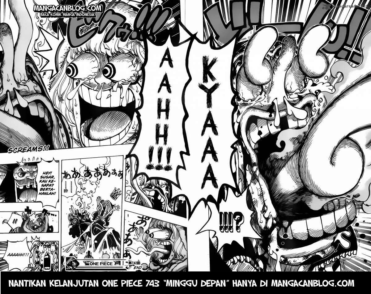 One Piece Chapter 742 Gambar 21