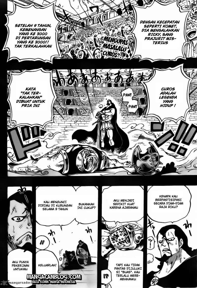 One Piece Chapter 742 Gambar 5