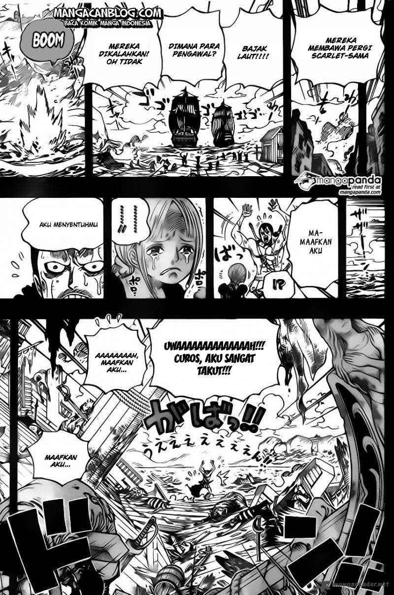 One Piece Chapter 742 Gambar 8