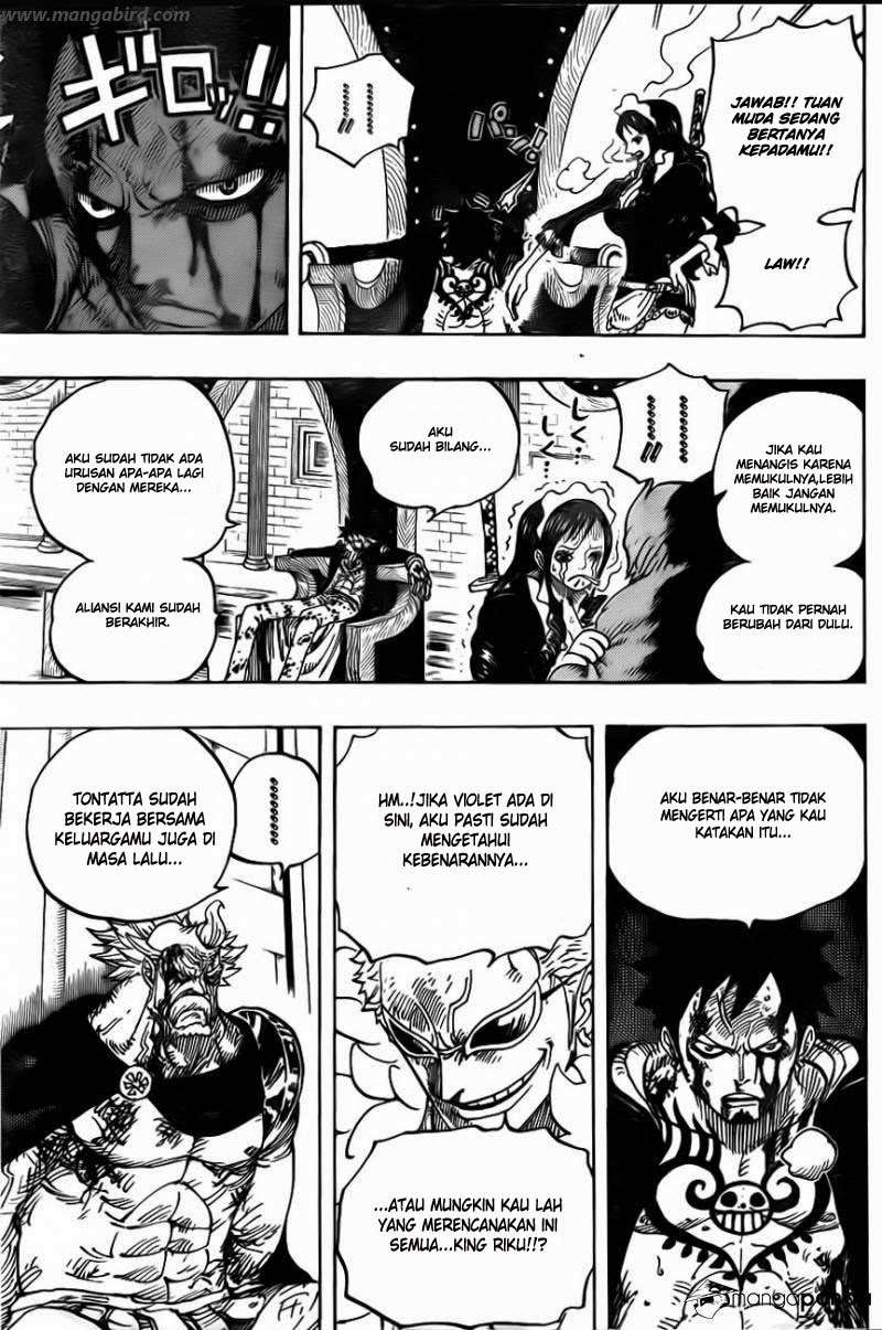 One Piece Chapter 740 Gambar 18