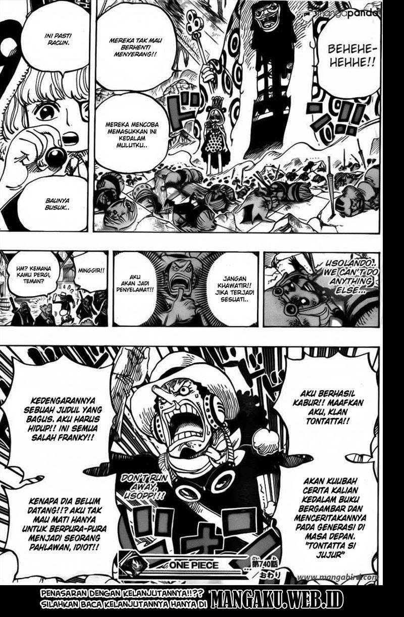 One Piece Chapter 740 Gambar 22