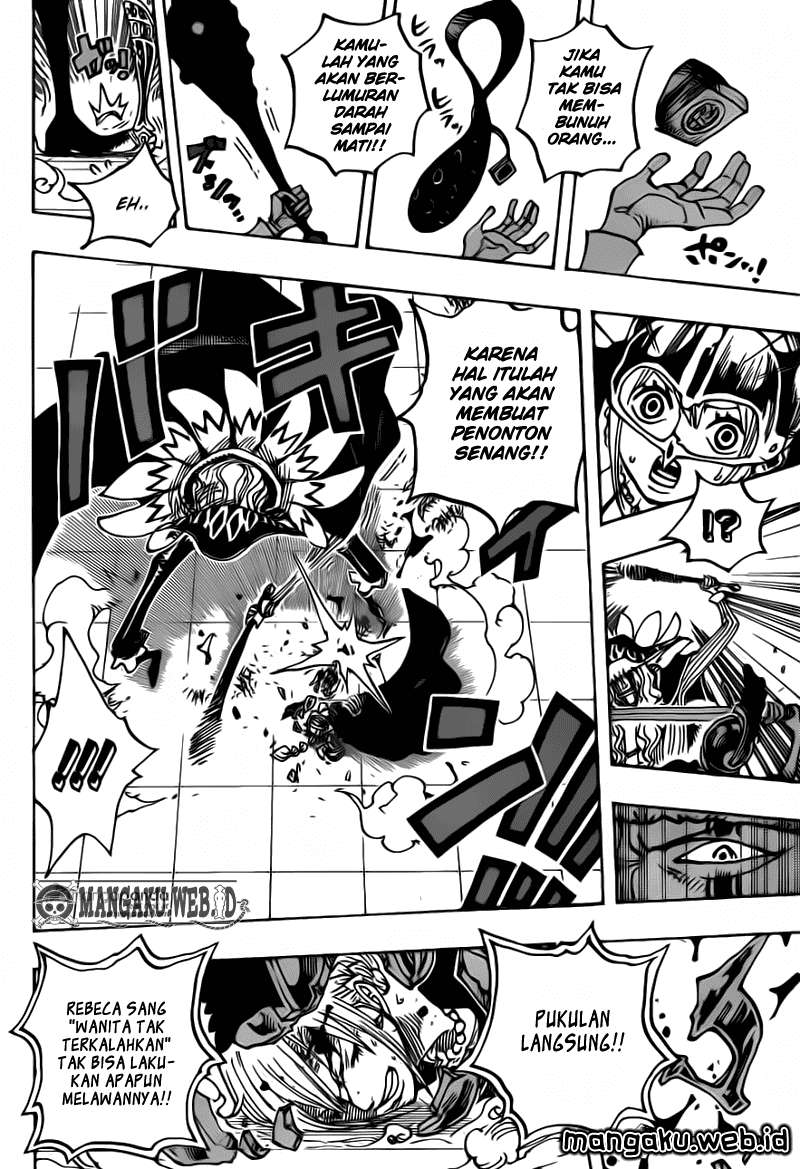 One Piece Chapter 739 Gambar 15