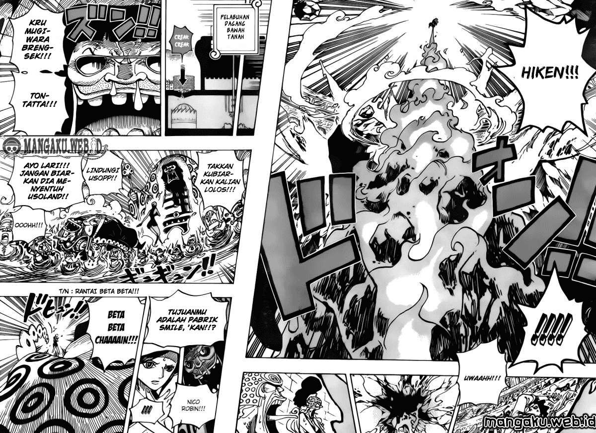 One Piece Chapter 744 Gambar 9