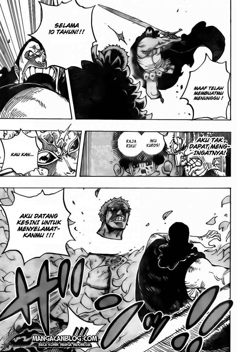 One Piece Chapter 743 Gambar 17
