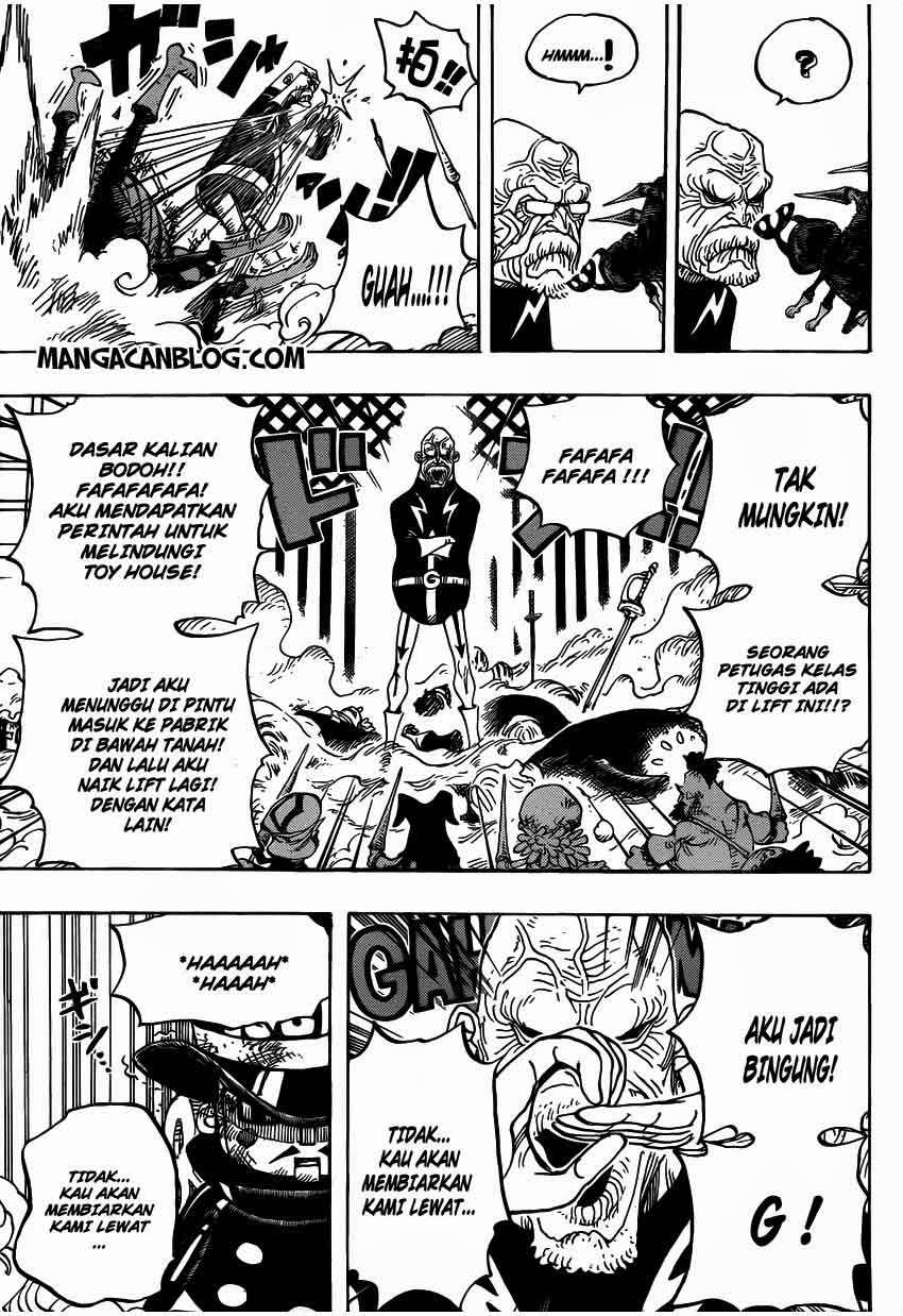 One Piece Chapter 736 Gambar 18