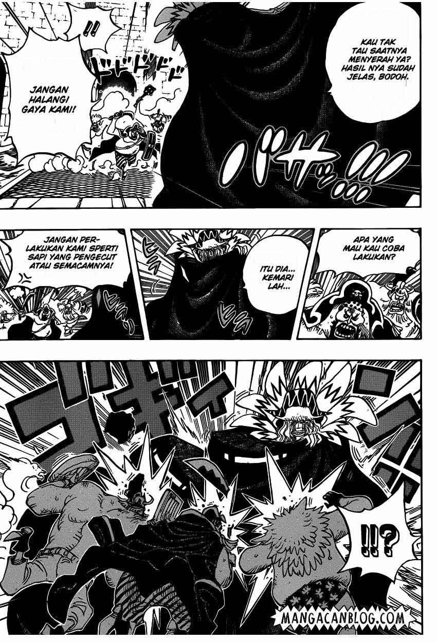 One Piece Chapter 736 Gambar 7