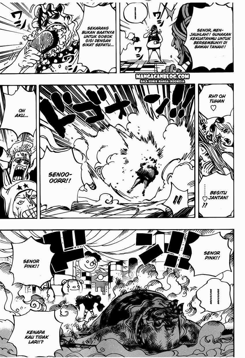 One Piece Chapter 735 Gambar 11