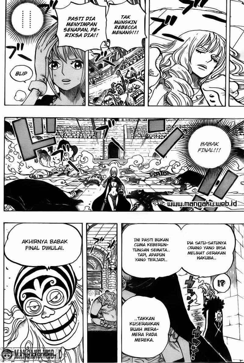 One Piece Chapter 734 Gambar 14