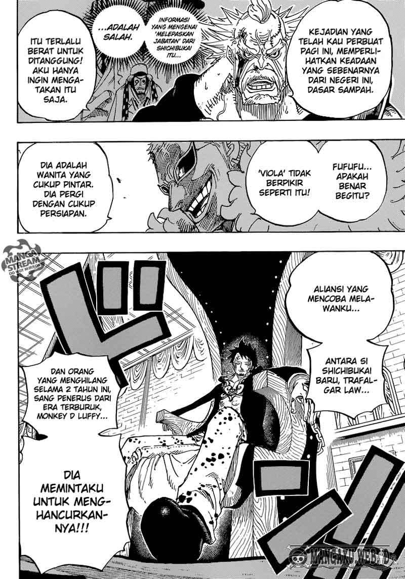 One Piece Chapter 734 Gambar 16