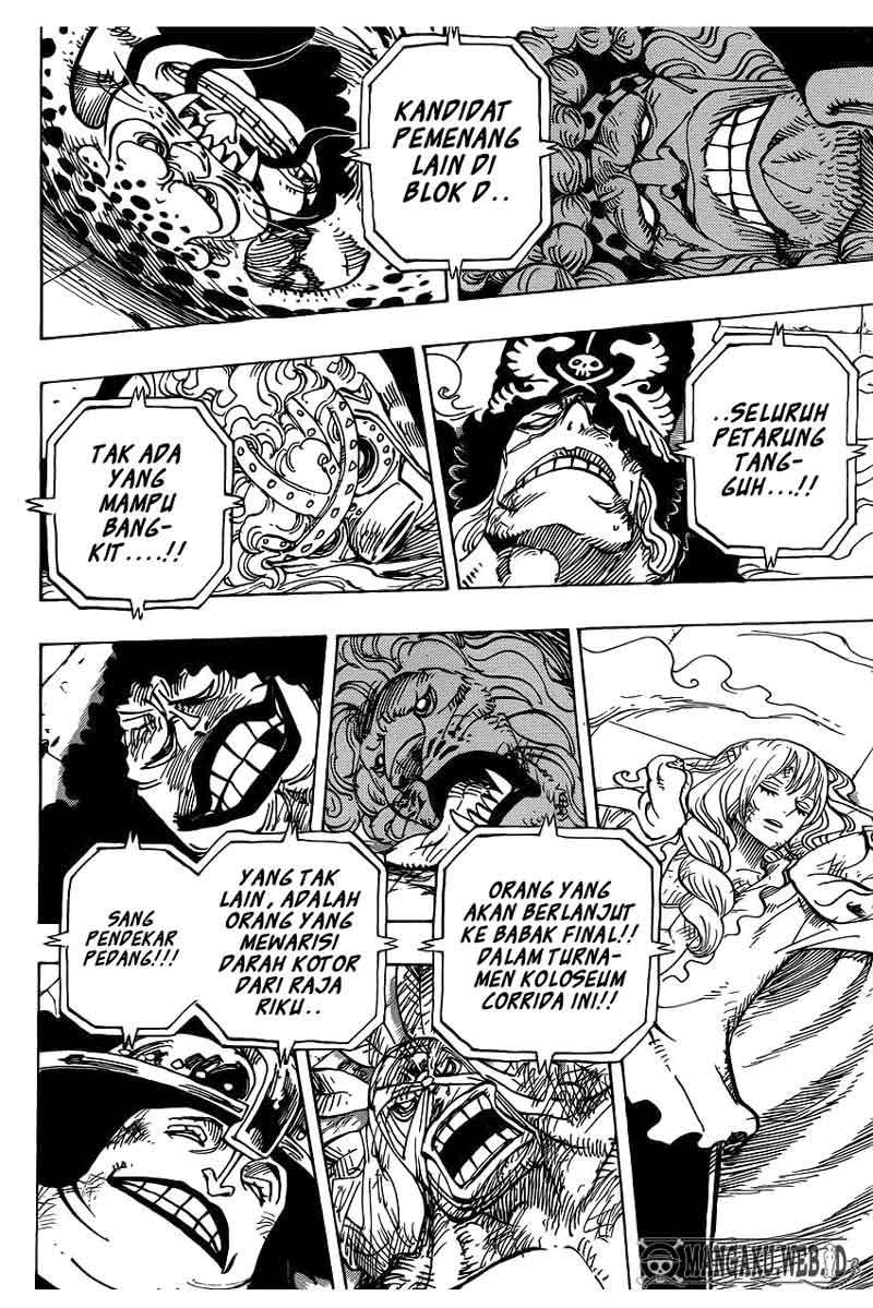 One Piece Chapter 734 Gambar 5