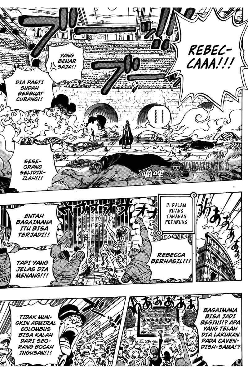 One Piece Chapter 734 Gambar 6