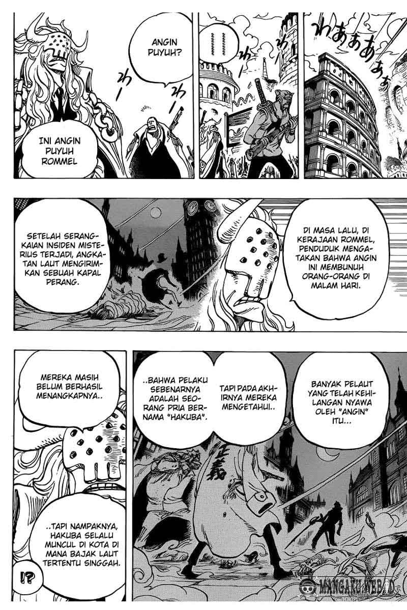 One Piece Chapter 734 Gambar 7