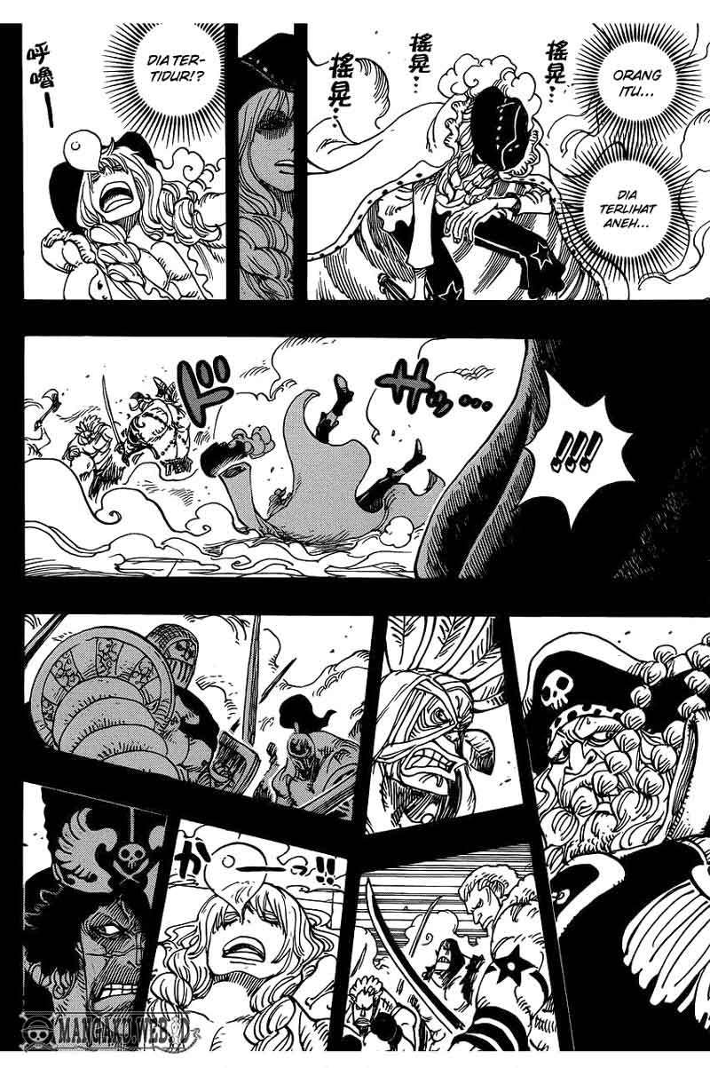 One Piece Chapter 734 Gambar 9