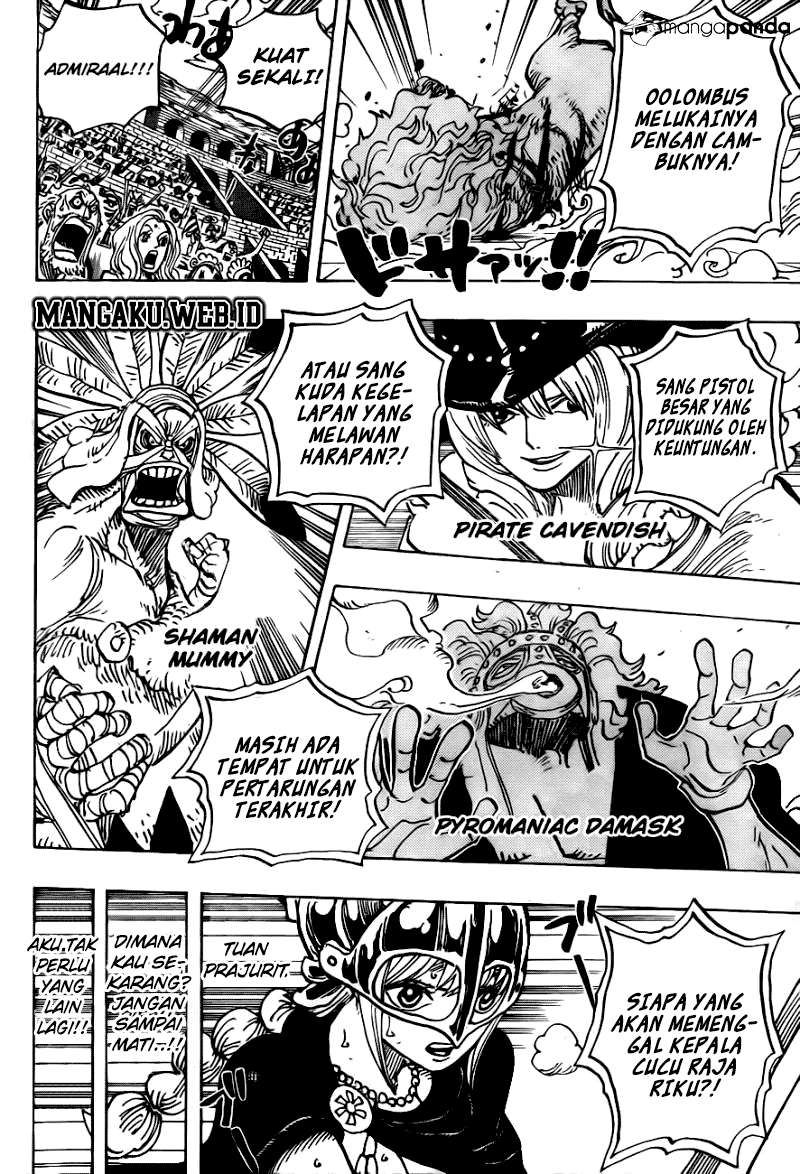 One Piece Chapter 733 Gambar 6