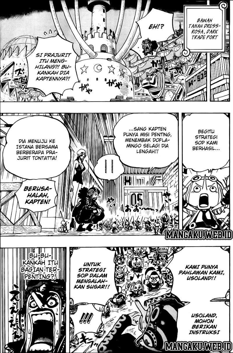 One Piece Chapter 733 Gambar 7