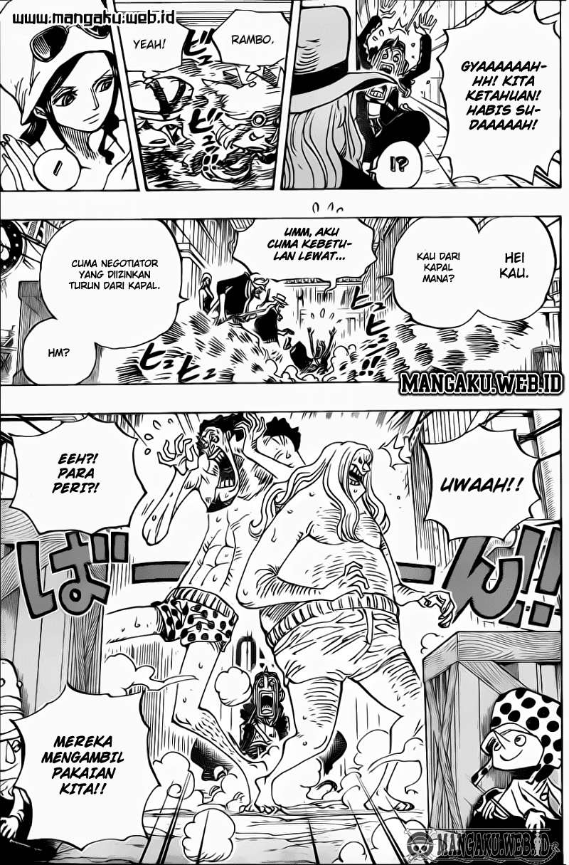 One Piece Chapter 733 Gambar 9