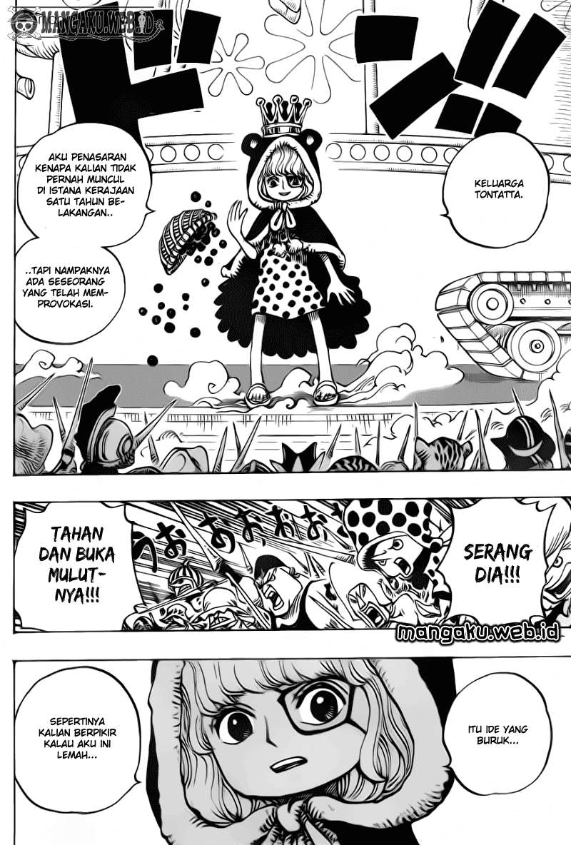 One Piece Chapter 738 Gambar 13