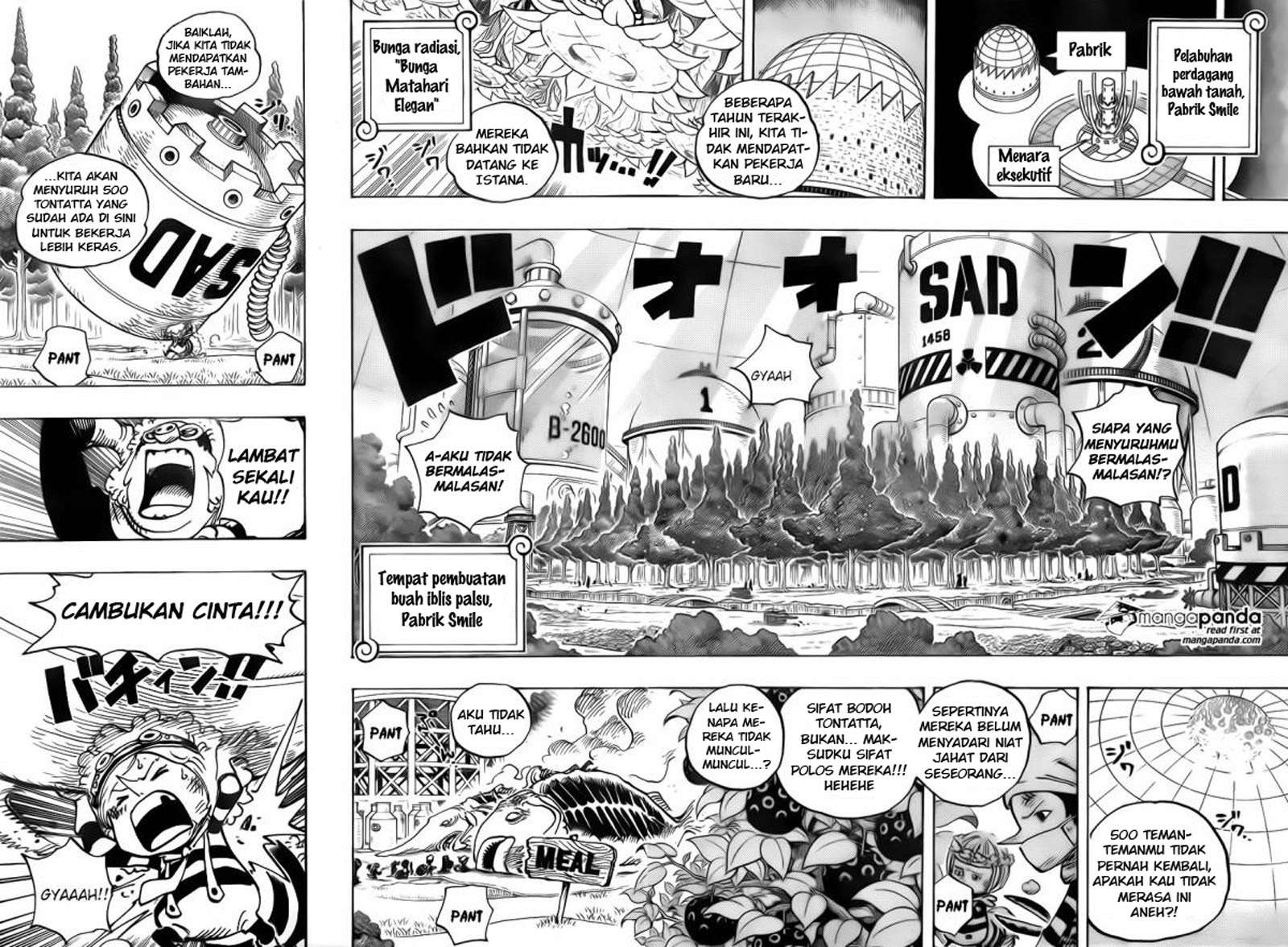 One Piece Chapter 738 Gambar 7