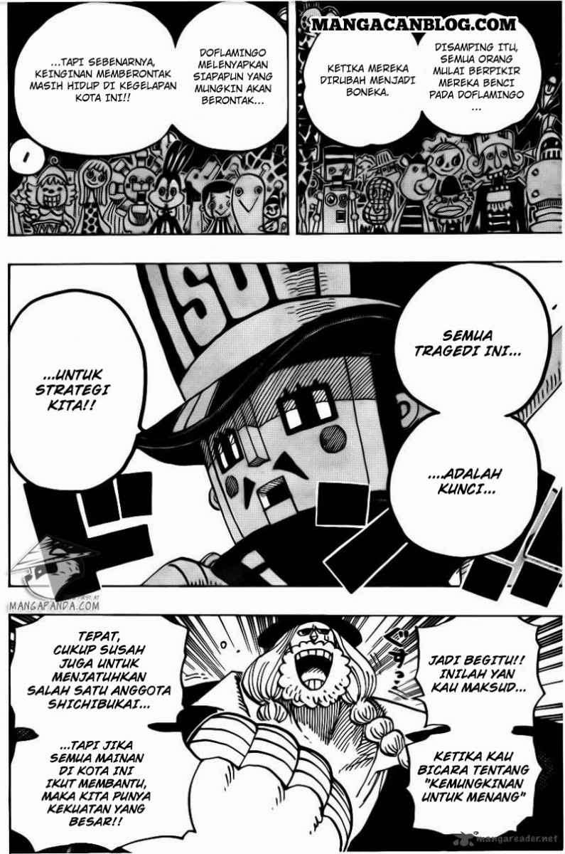 One Piece Chapter 728 Gambar 17