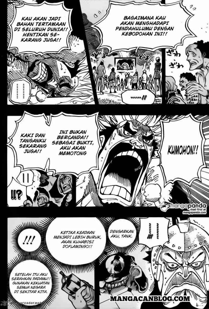 One Piece Chapter 727 Gambar 15