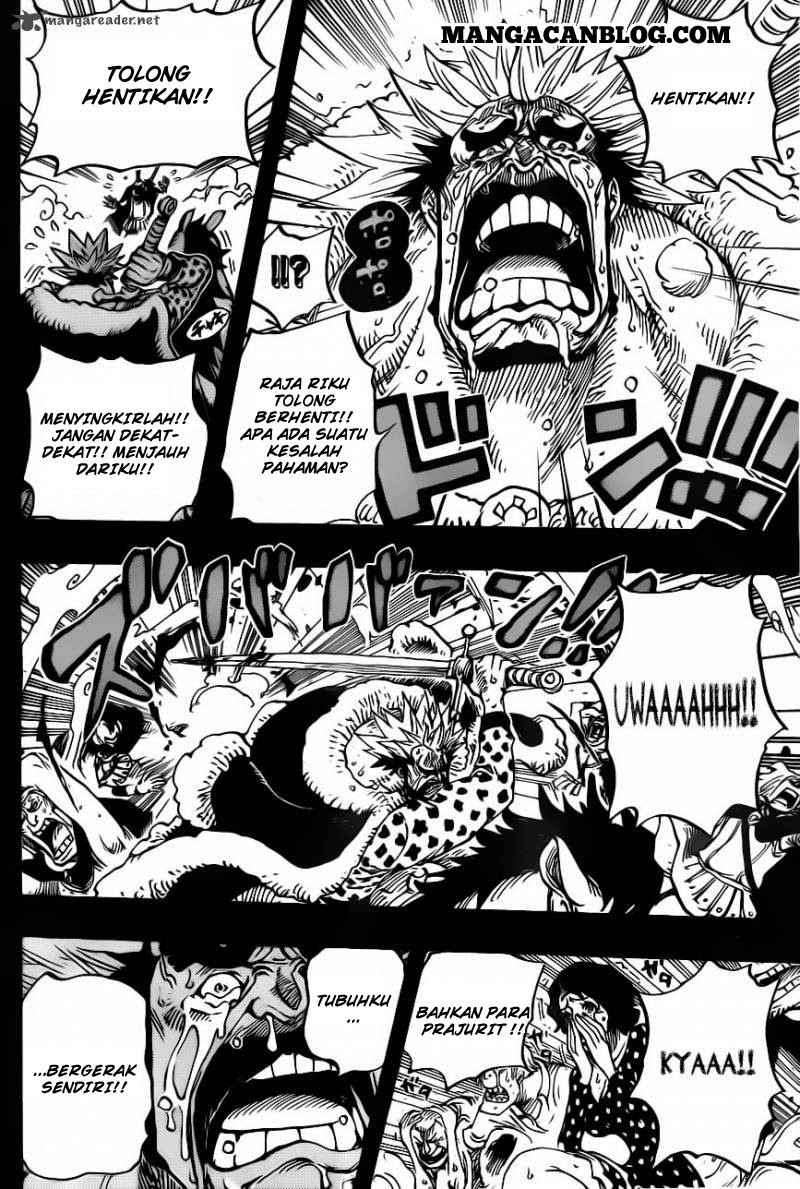One Piece Chapter 727 Gambar 19