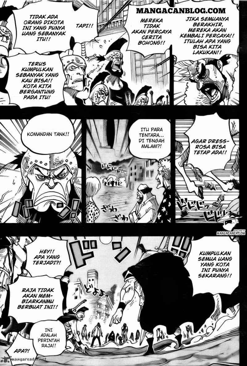 One Piece Chapter 727 Gambar 12