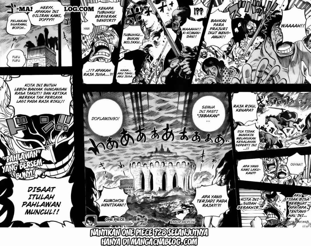 One Piece Chapter 727 Gambar 21