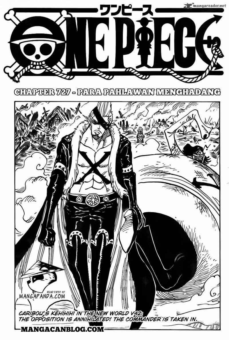 One Piece Chapter 727 Gambar 4