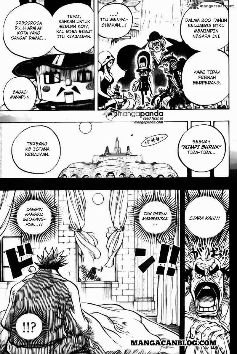 One Piece Chapter 727 Gambar 8