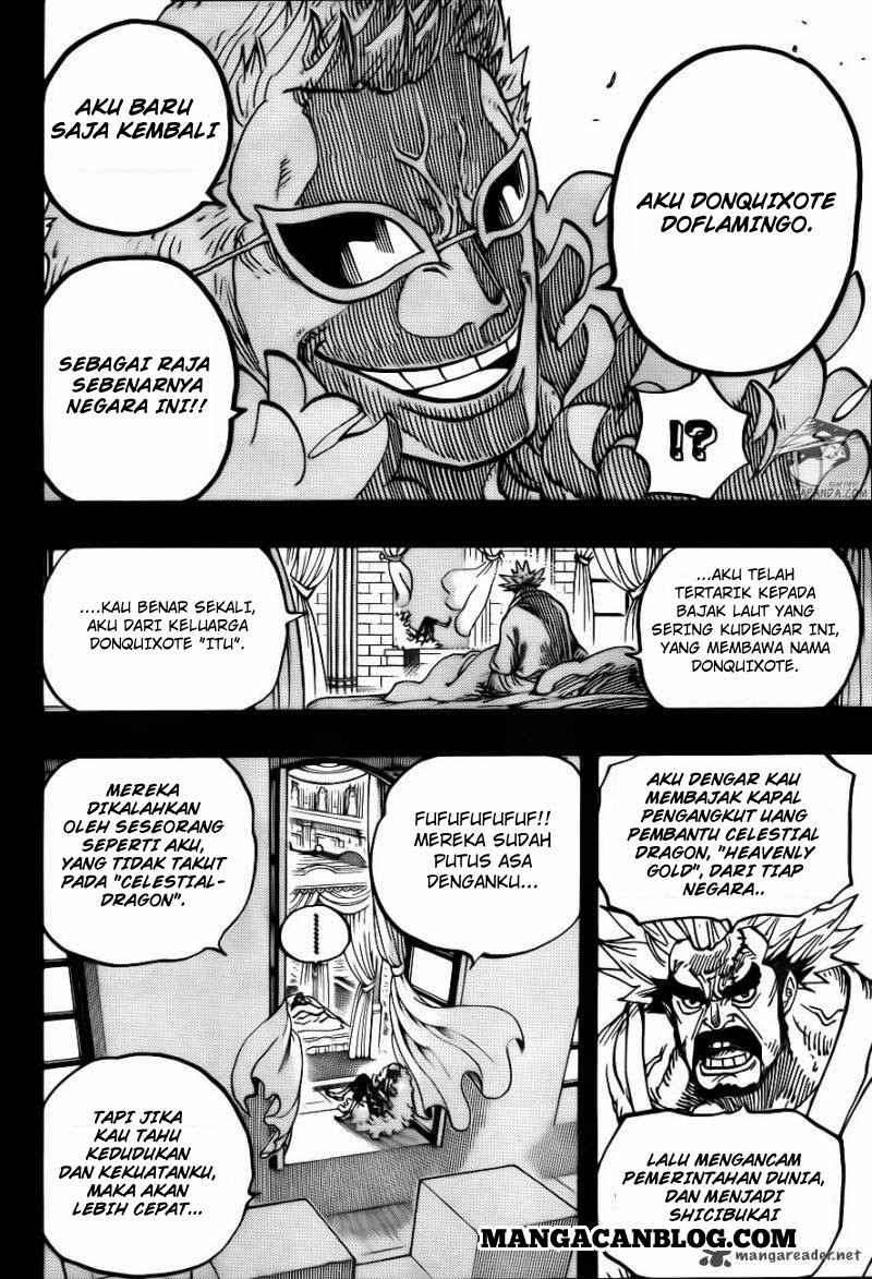 One Piece Chapter 727 Gambar 9