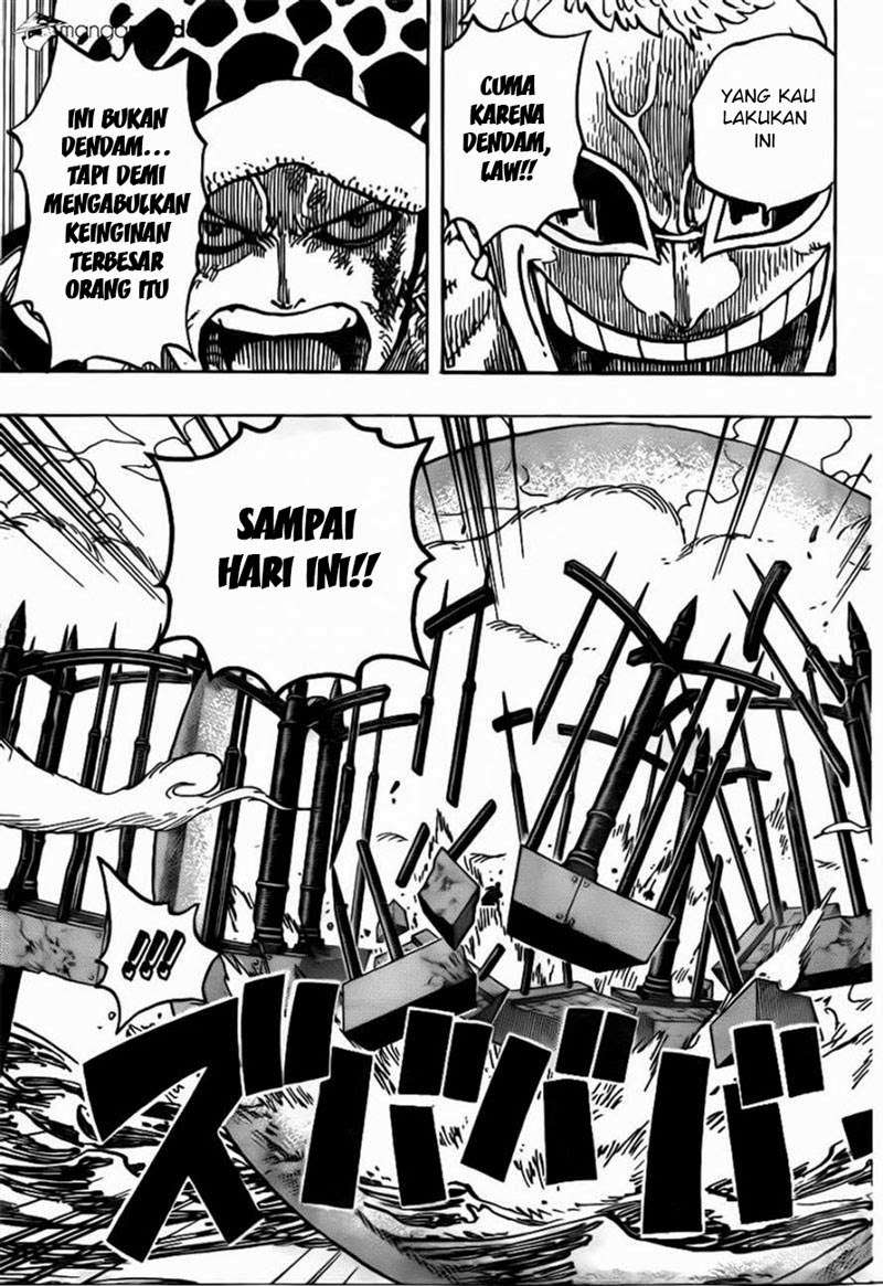 One Piece Chapter 725 Gambar 6