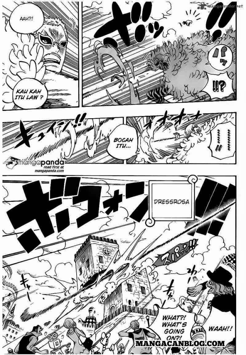 One Piece Chapter 724 Gambar 10