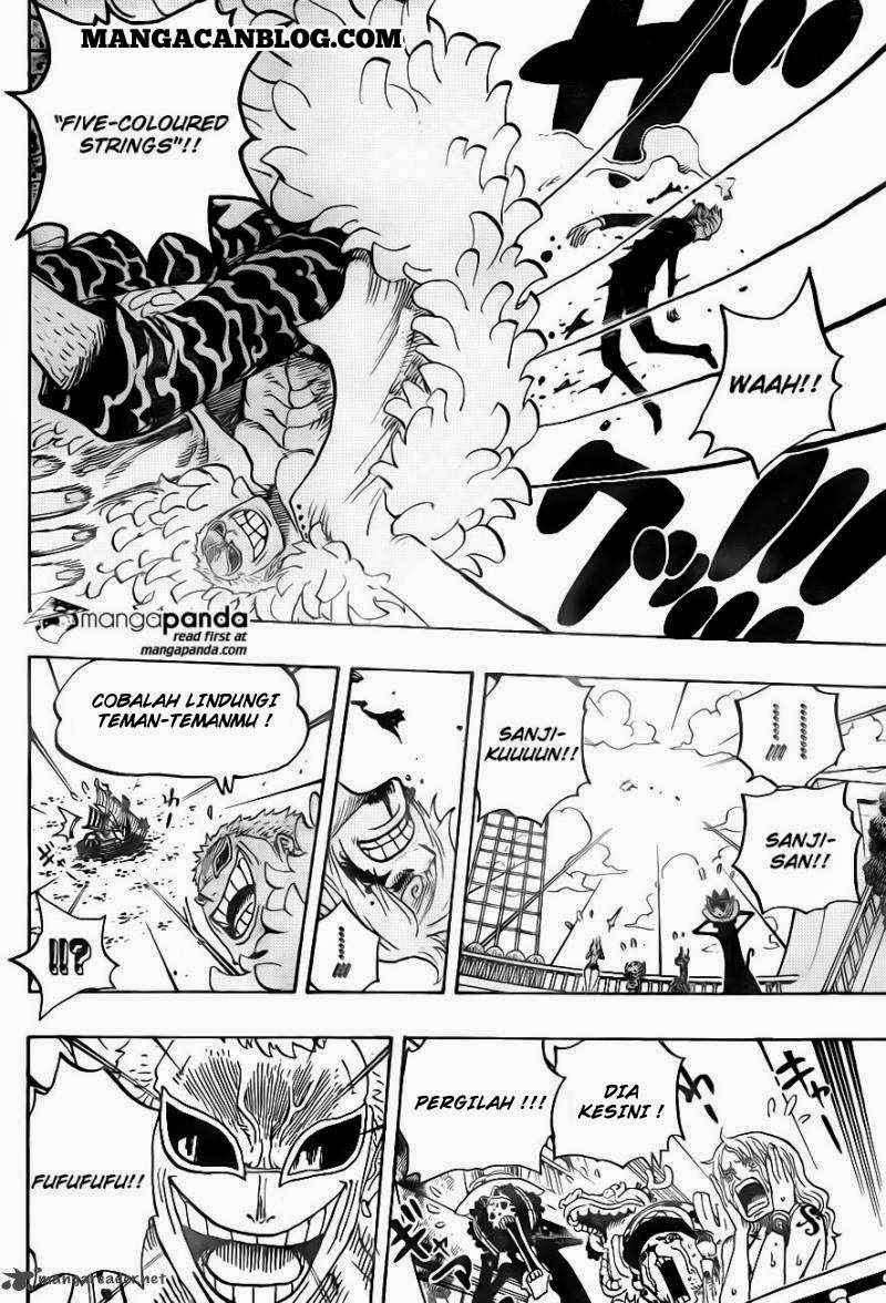 One Piece Chapter 724 Gambar 5