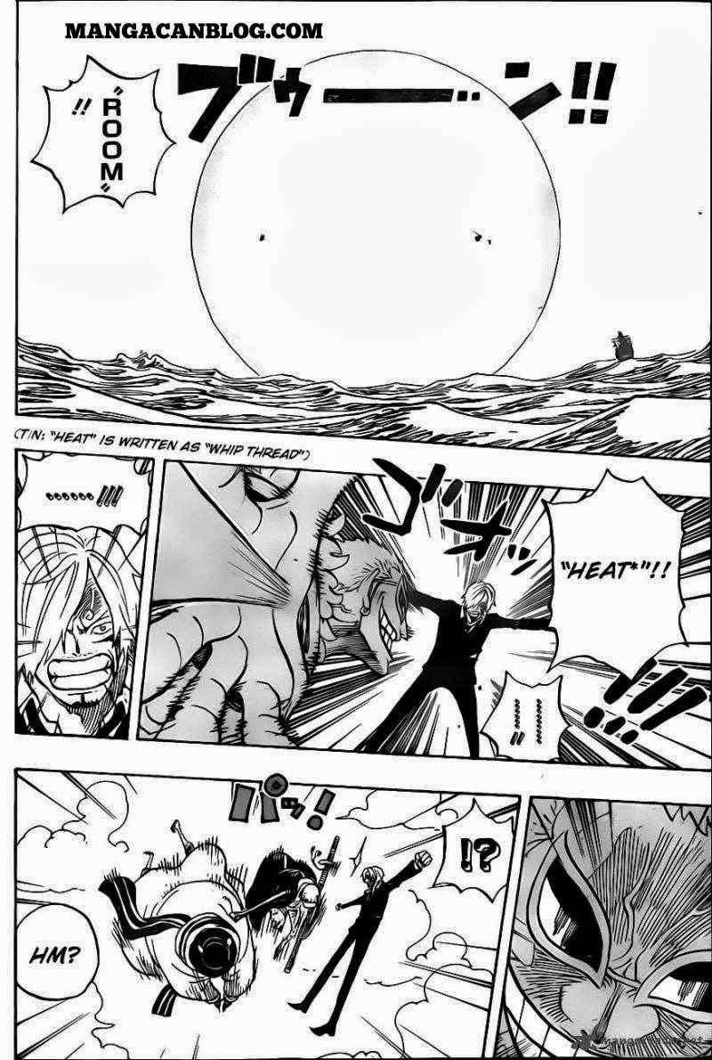 One Piece Chapter 724 Gambar 9