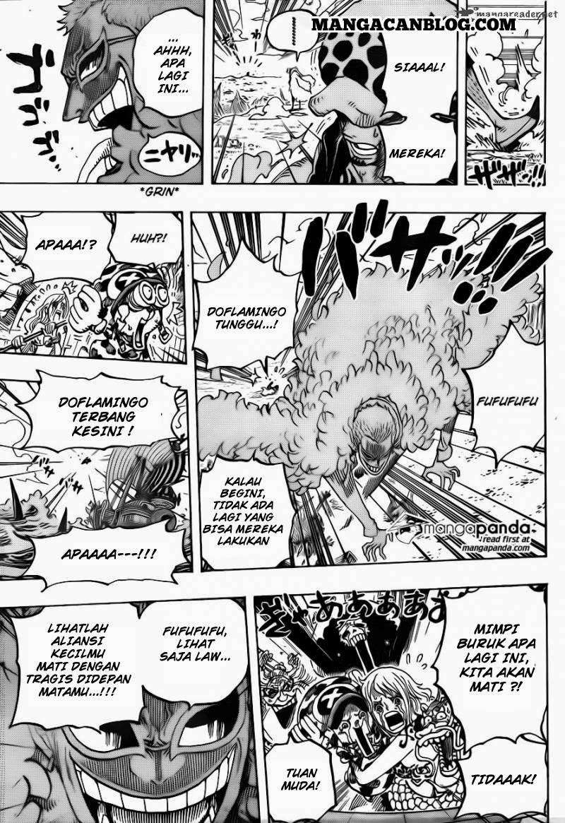 One Piece Chapter 723 Gambar 18