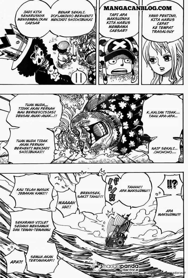 One Piece Chapter 723 Gambar 10