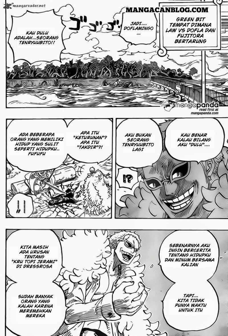 One Piece Chapter 723 Gambar 11