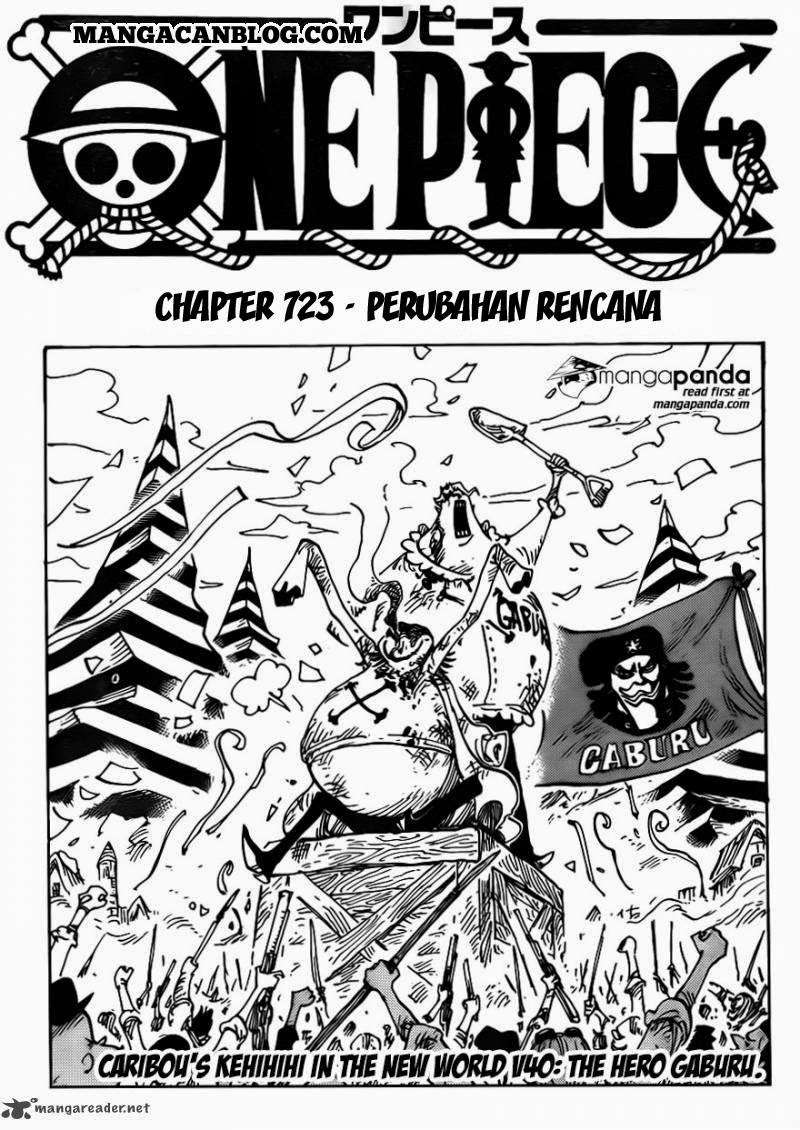 Manga One Piece Chapter 723 gambar nomor 2