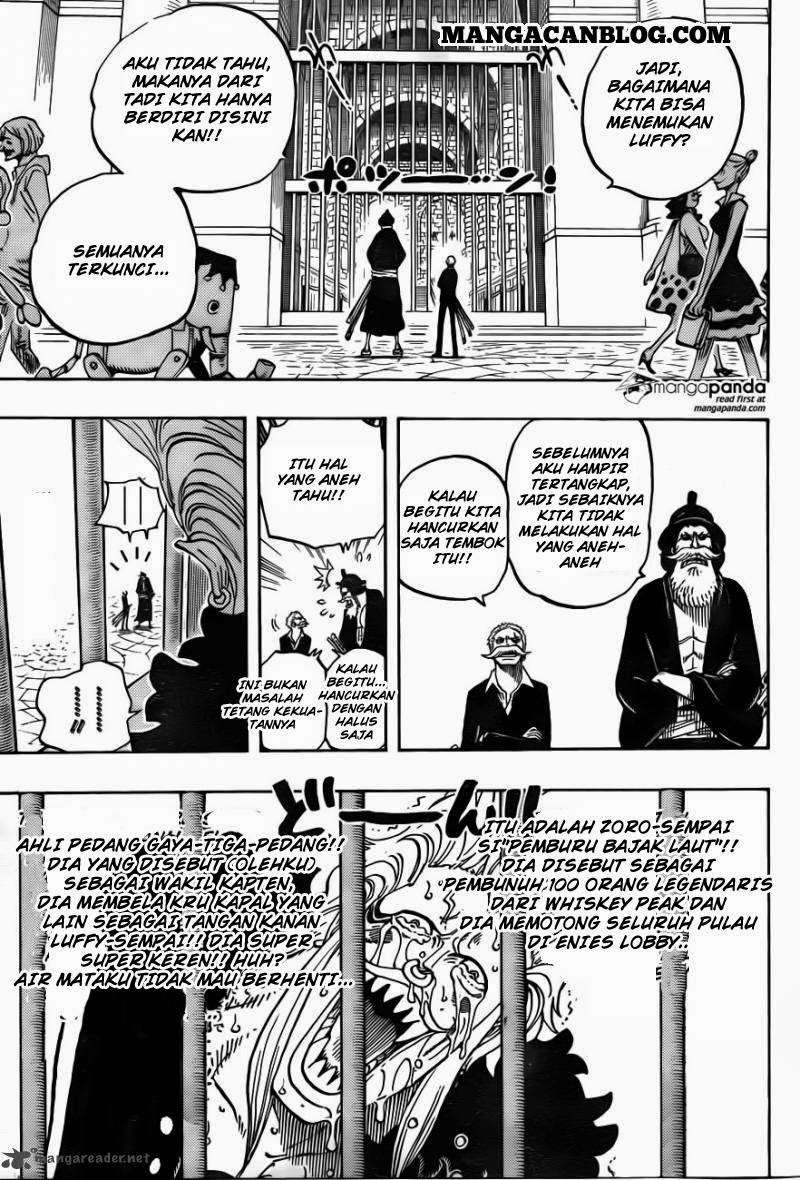 One Piece Chapter 723 Gambar 4
