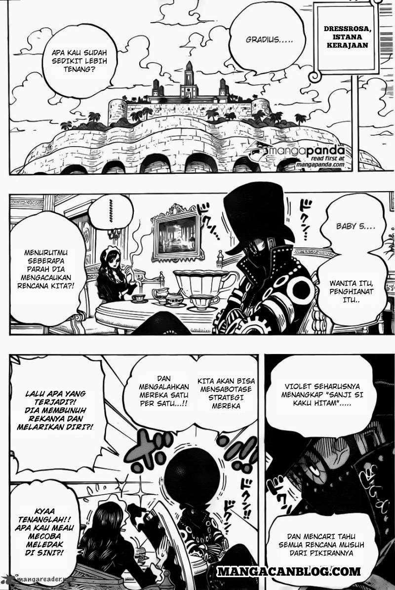 One Piece Chapter 723 Gambar 5
