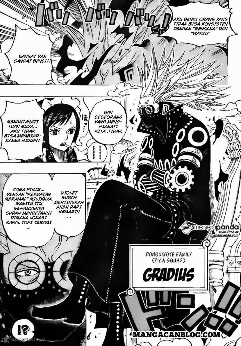 One Piece Chapter 723 Gambar 6