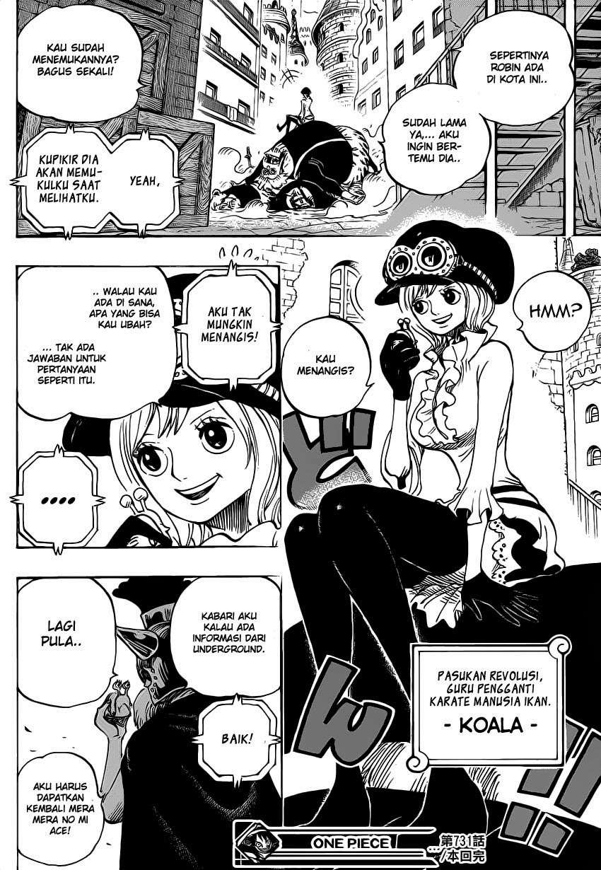 One Piece Chapter 731 Gambar 19