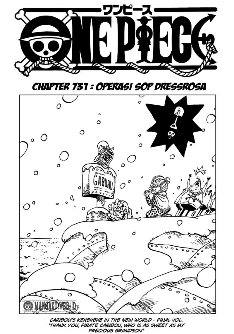 Manga One Piece Chapter 731 gambar nomor 2