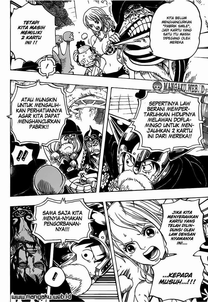 One Piece Chapter 730 Gambar 16